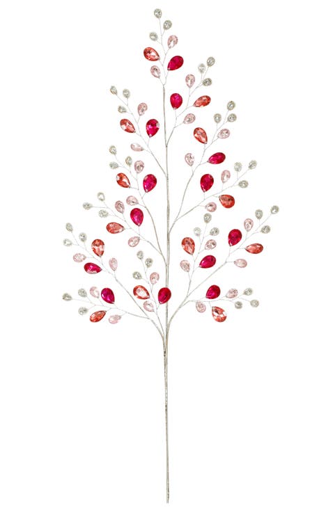 Ruby Teardrop Spray, Set of 6