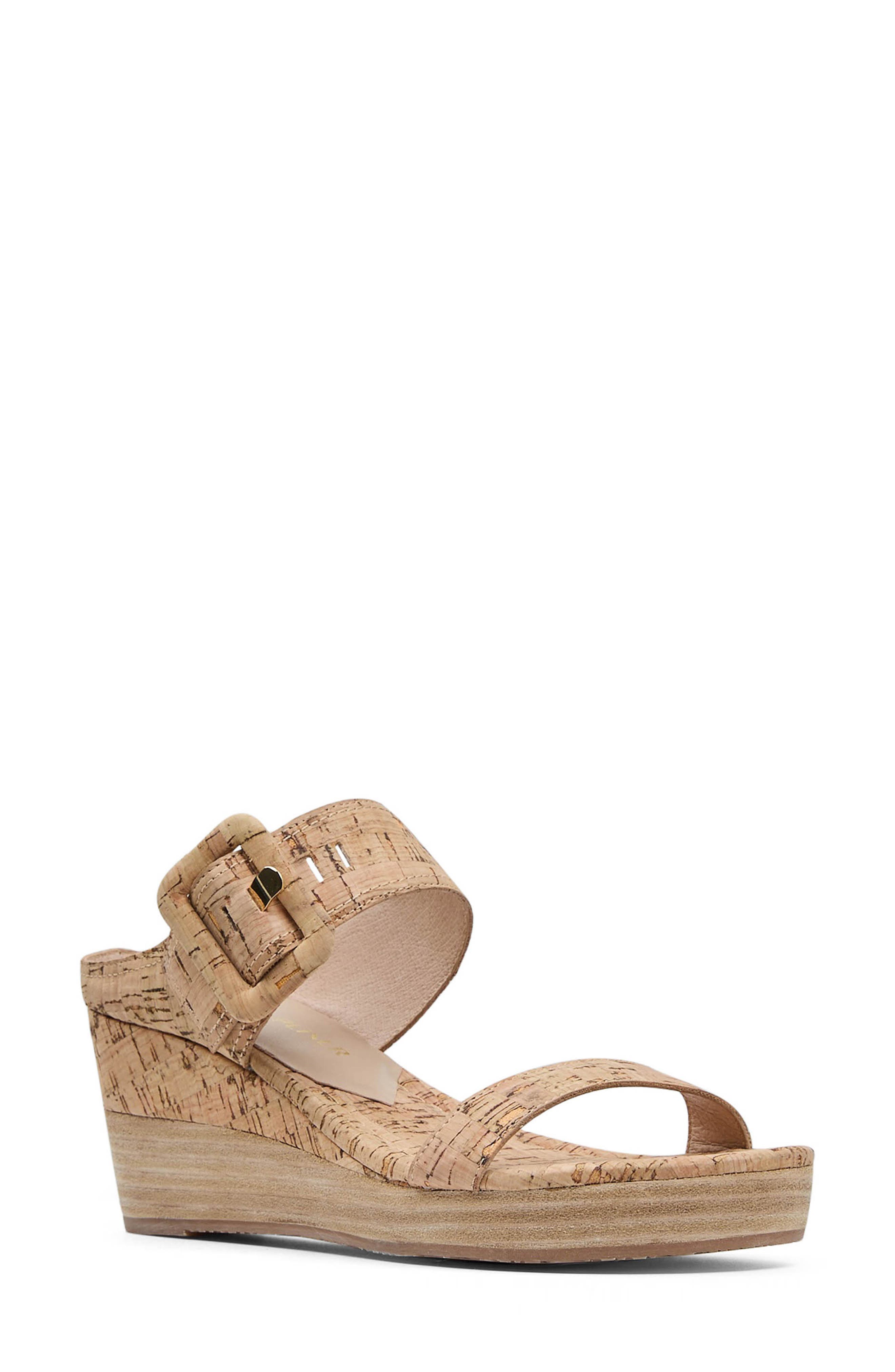 Donald Pliner Gizelle Platform Wedge Sandal, Main, color, Natural