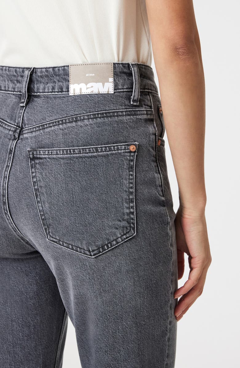 Mavi Jeans New York Straight Leg Jeans, Alternate, color, Mid Smoke Classic Blue