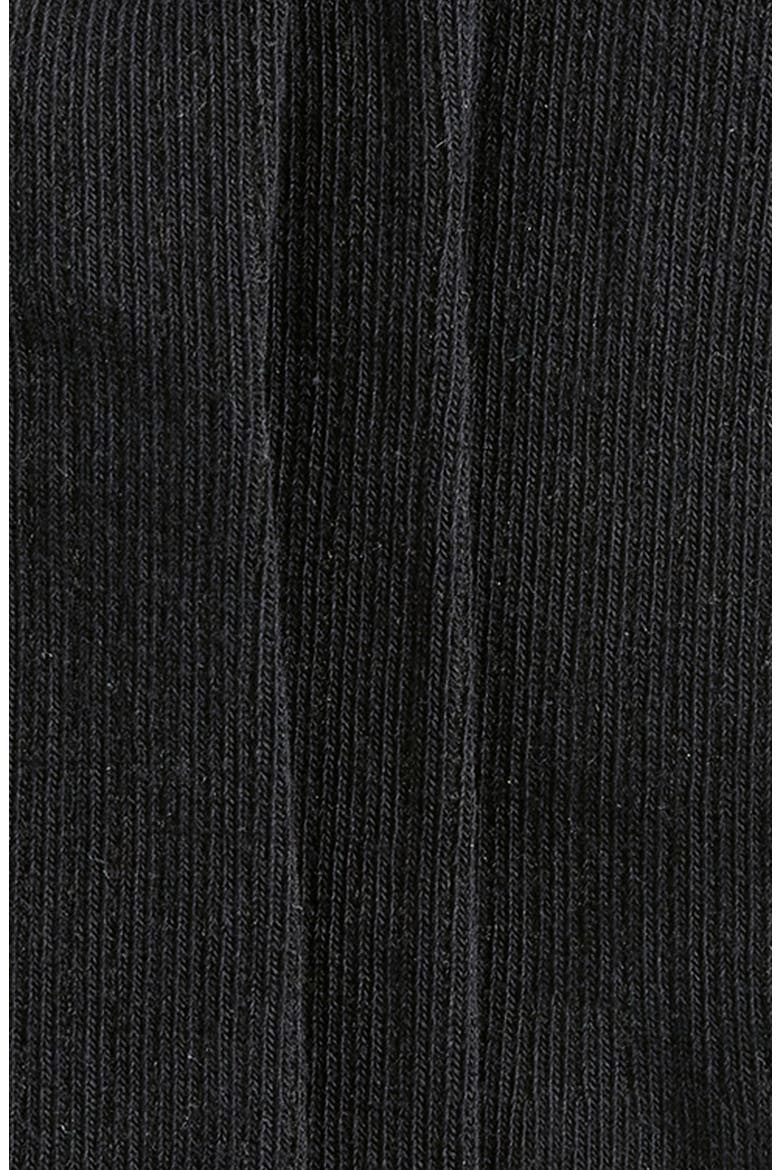 3-Pack Lettuce Edge Rib Ankle Socks, Alternate, color, BLACK