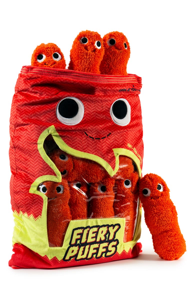Kidrobot Yummy World Extra Large Frye & The Fiery Puffs Plush Toy, Alternate, color, 