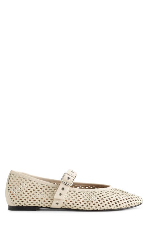 The Remy Perforated Mary Jane Flat (Women)