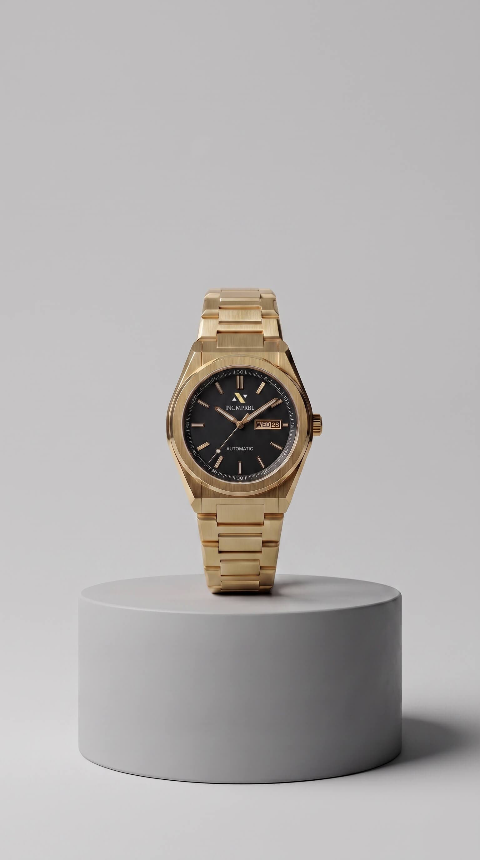 selected Rich Yellow Gold/Obsidian