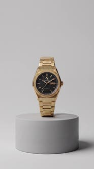 INCMPRBL, by NCMPRBL Ascend Sphinx 03 42MM Automatic Watch In Brushed Gold