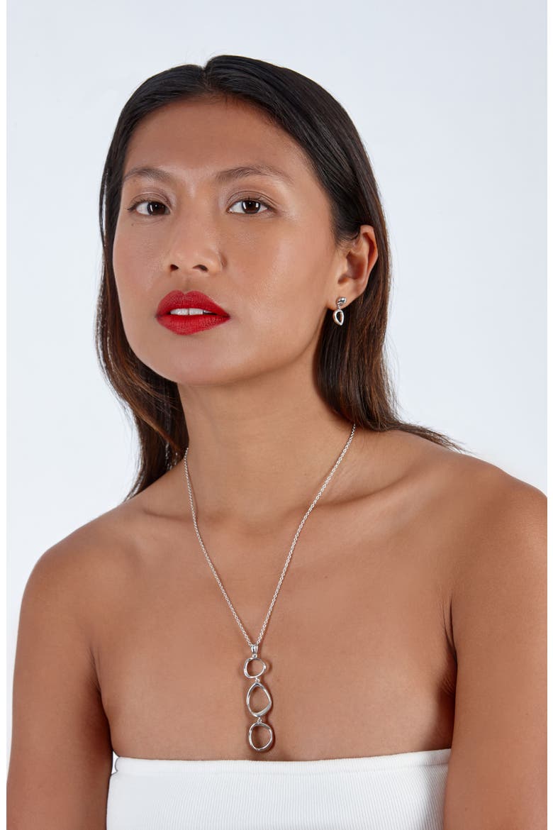 Volcan Necklace, Alternate, color, Sterling Silver