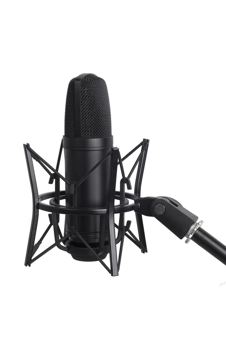 Lyxpro MKS1-B Condenser Spider Microphone Shock Mount with Anti Vibration and Isolation, Alternate, color,