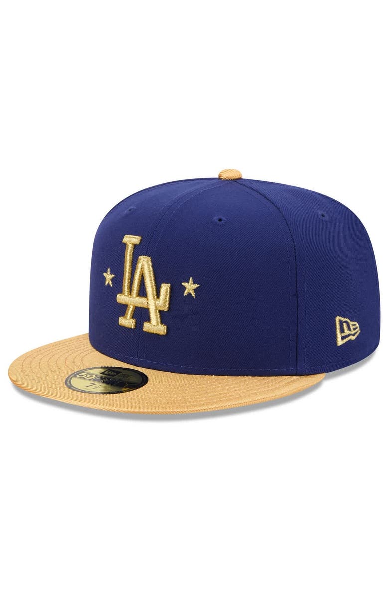 New Era Men's New Era  Royal Los Angeles Dodgers 2026 Gold Collection 59FIFTY Fitted Hat, Alternate, color, Royal