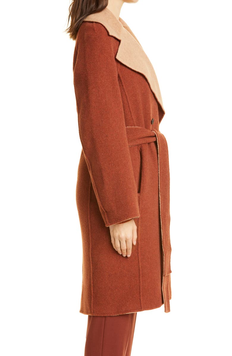M.M.LaFleur The Cleo Reversible Wool Blend Coat, Alternate, color, 
