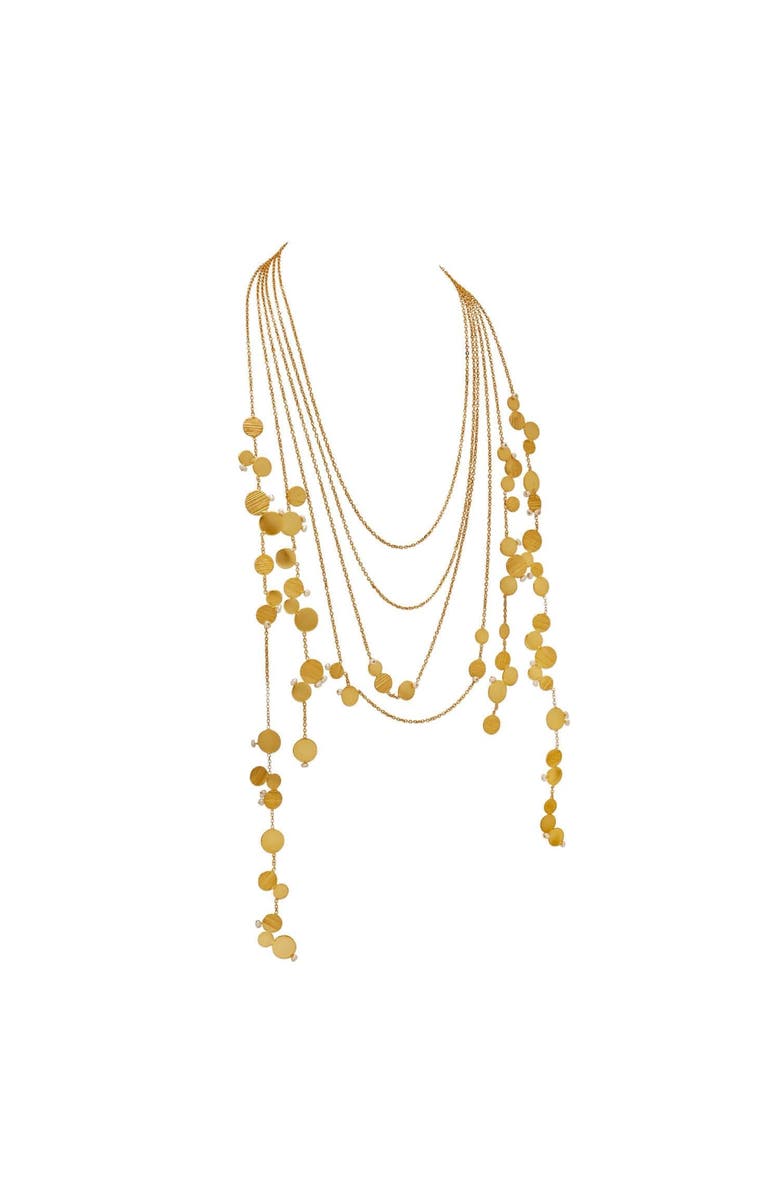 Dhwani Bansal AIRE LAYERED NECKLACE, Alternate, color,