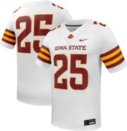 Nike Men's Nike #25 White Iowa State Cyclones Untouchable Replica Game Jersey