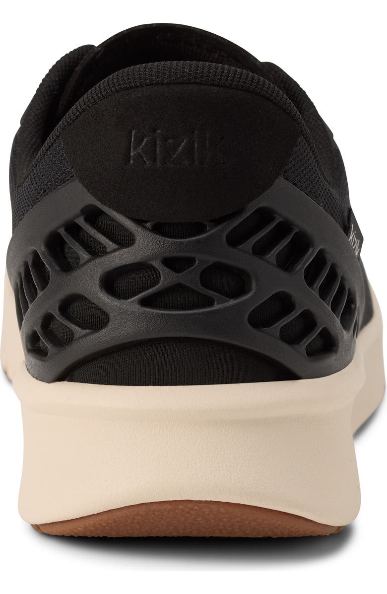 Kizik Austin Hands Free Sneaker, Alternate, color, Black/ Whitecap