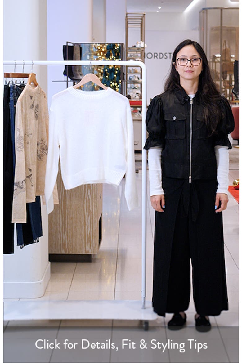 Kyrah Oversize Crop Sweater video