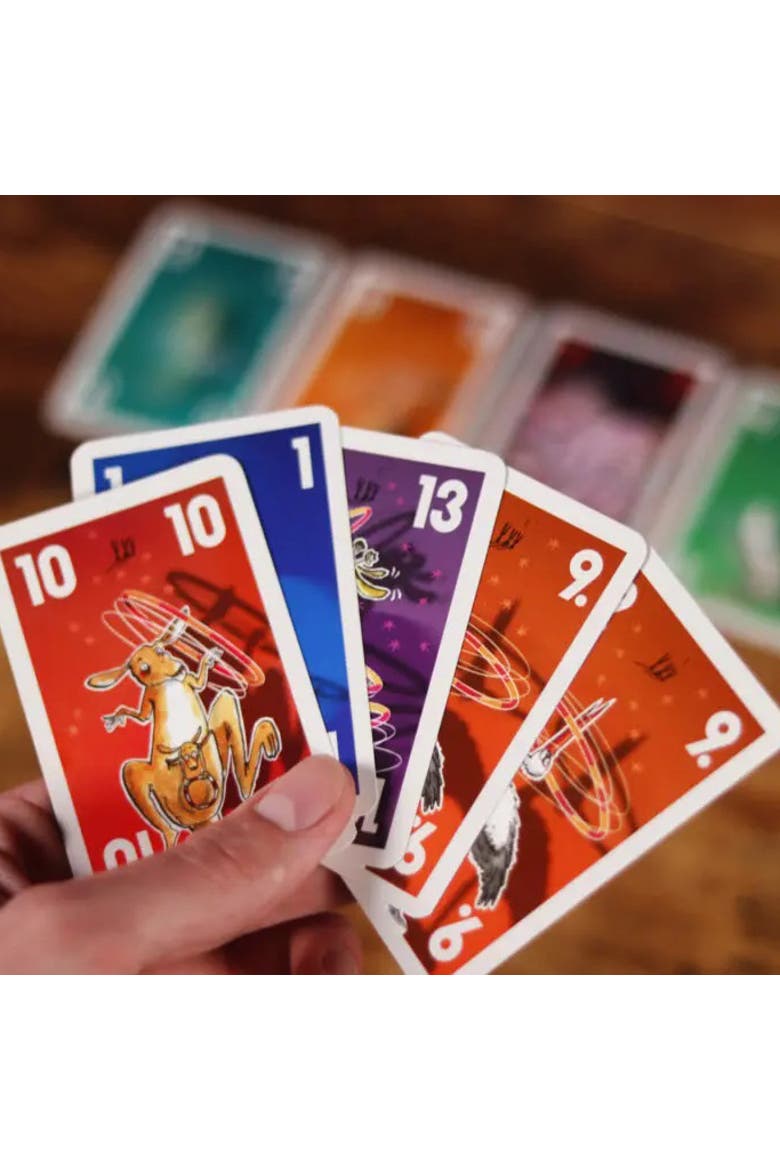 Hula Hoo Funny Party Game, Card Discarding, Animal Themed, Alternate, color, Multicolored