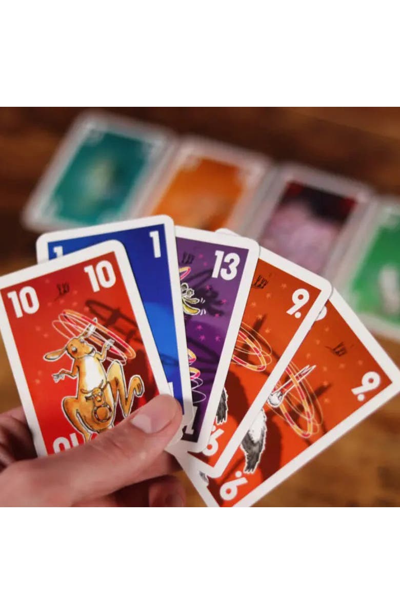 IELLO Hula Hoo Funny Party Game, Card Discarding, Animal Themed, Alternate, color, Multicolored