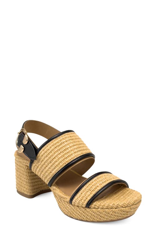 Aerosoles Camera Platform Sandal In Brown