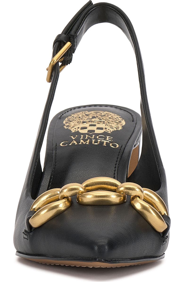 Vince Camuto Hamden Slingback Pointed Toe Pump, Alternate, color, Black
