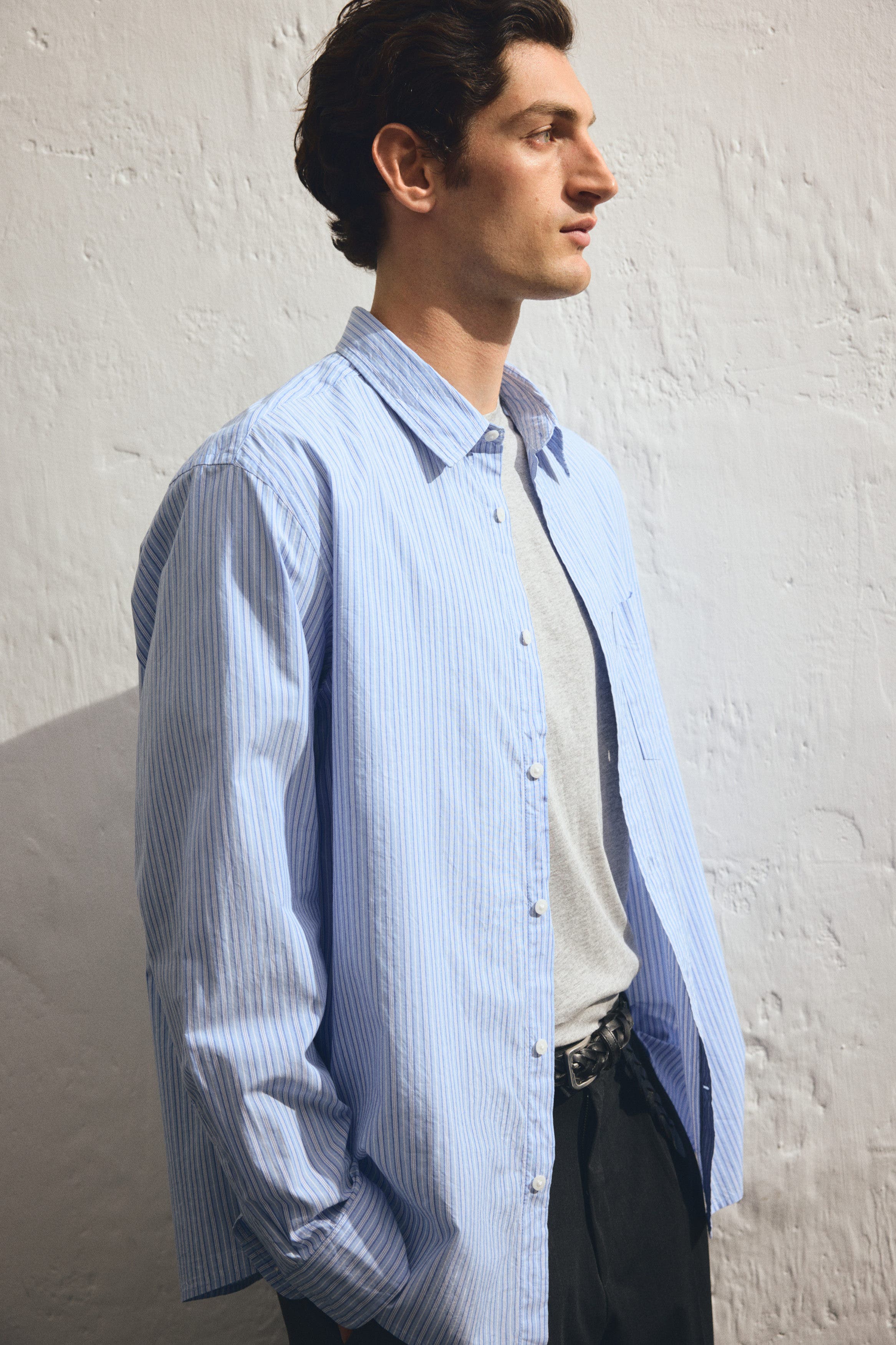 Loose Fit Poplin Shirt - image 2