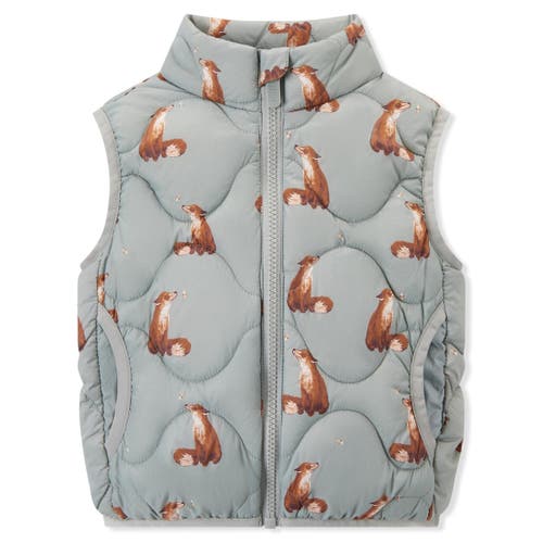 Milkbarn Down Vest In Multi