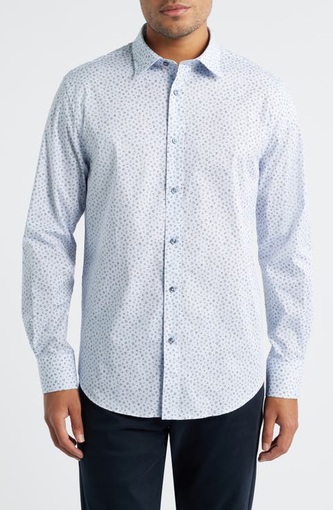 Julian Shaped Fit Button-Up Shirt