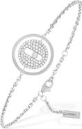 Messika Lucky Move Pavé Diamond Pendant Bracelet