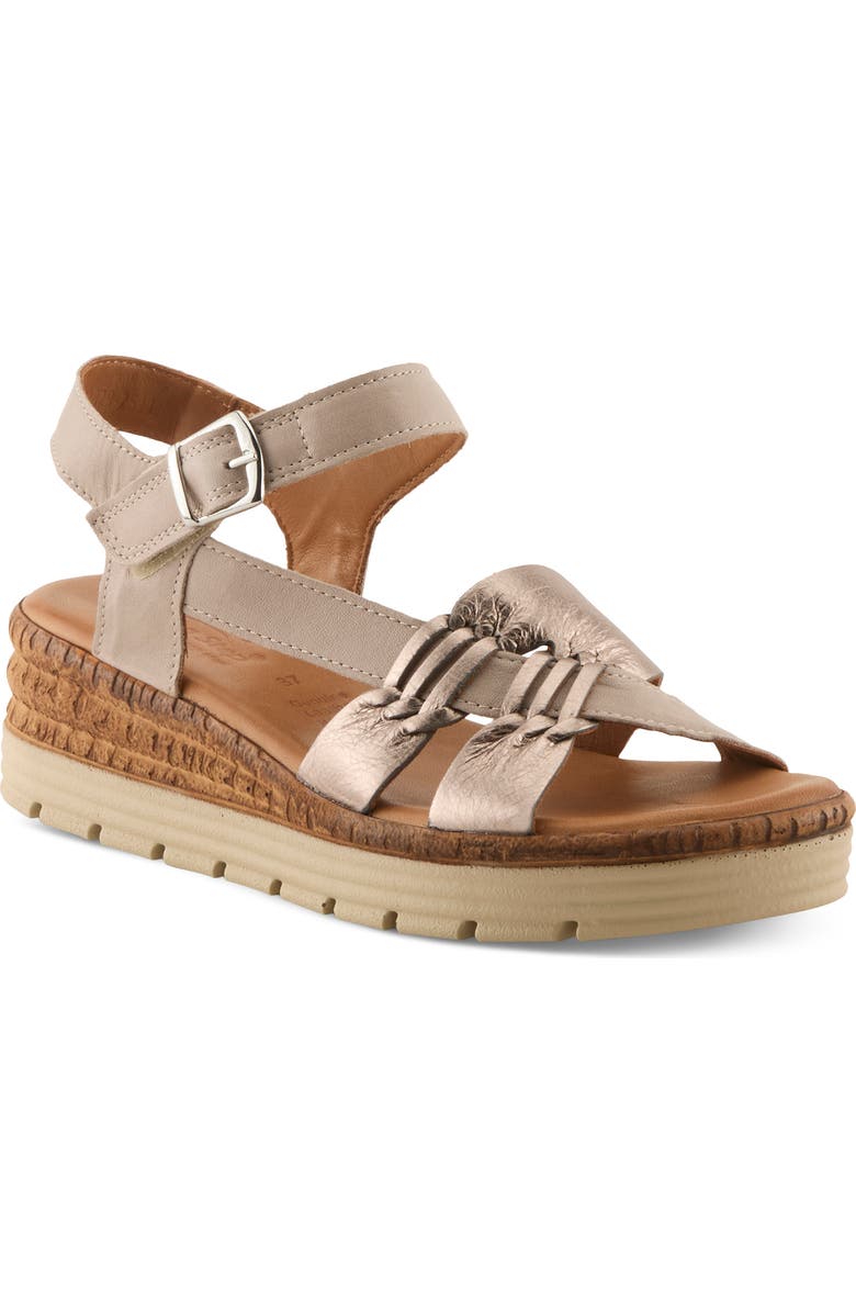 Spring Step Kirra Wedge Sandal, Main, color,
