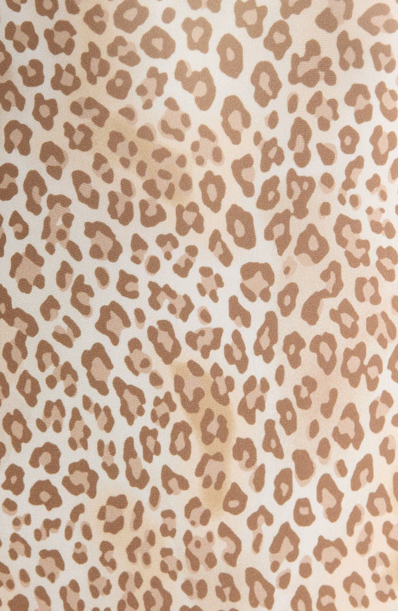 Ramy Brook Electra Leopard One-Piece Swimsuit, Alternate, color, Light Leopard
