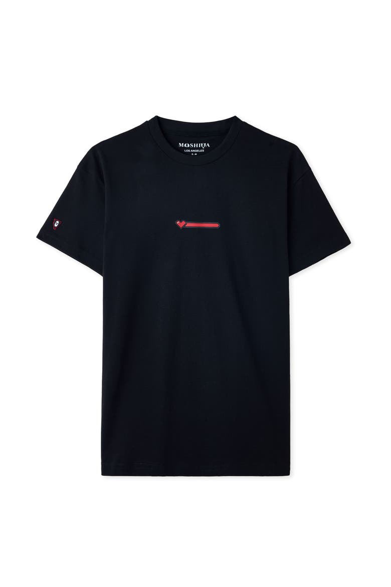 9 Lives T-shirt, Alternate, color, Black