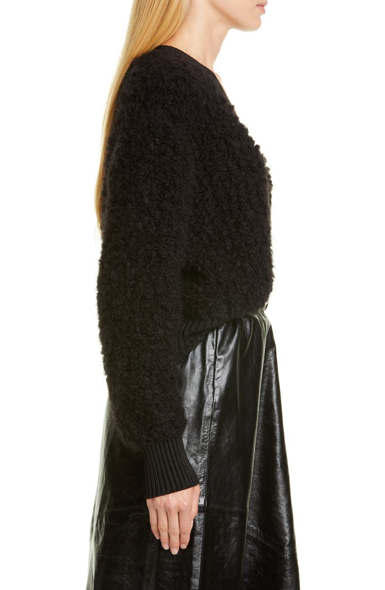 Proenza Schouler Crop Cardigan, Alternate, color, 