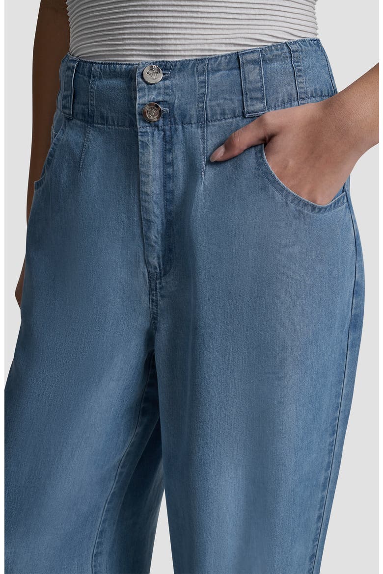 5-Pocket Wide Leg Pants, Alternate, color, STREAM