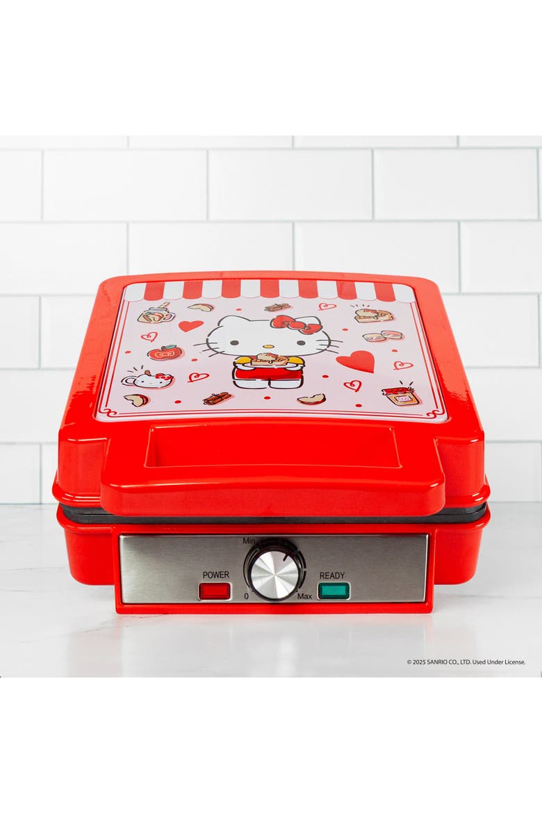 Hello Kitty Deluxe Waffle Maker, Alternate, color, None