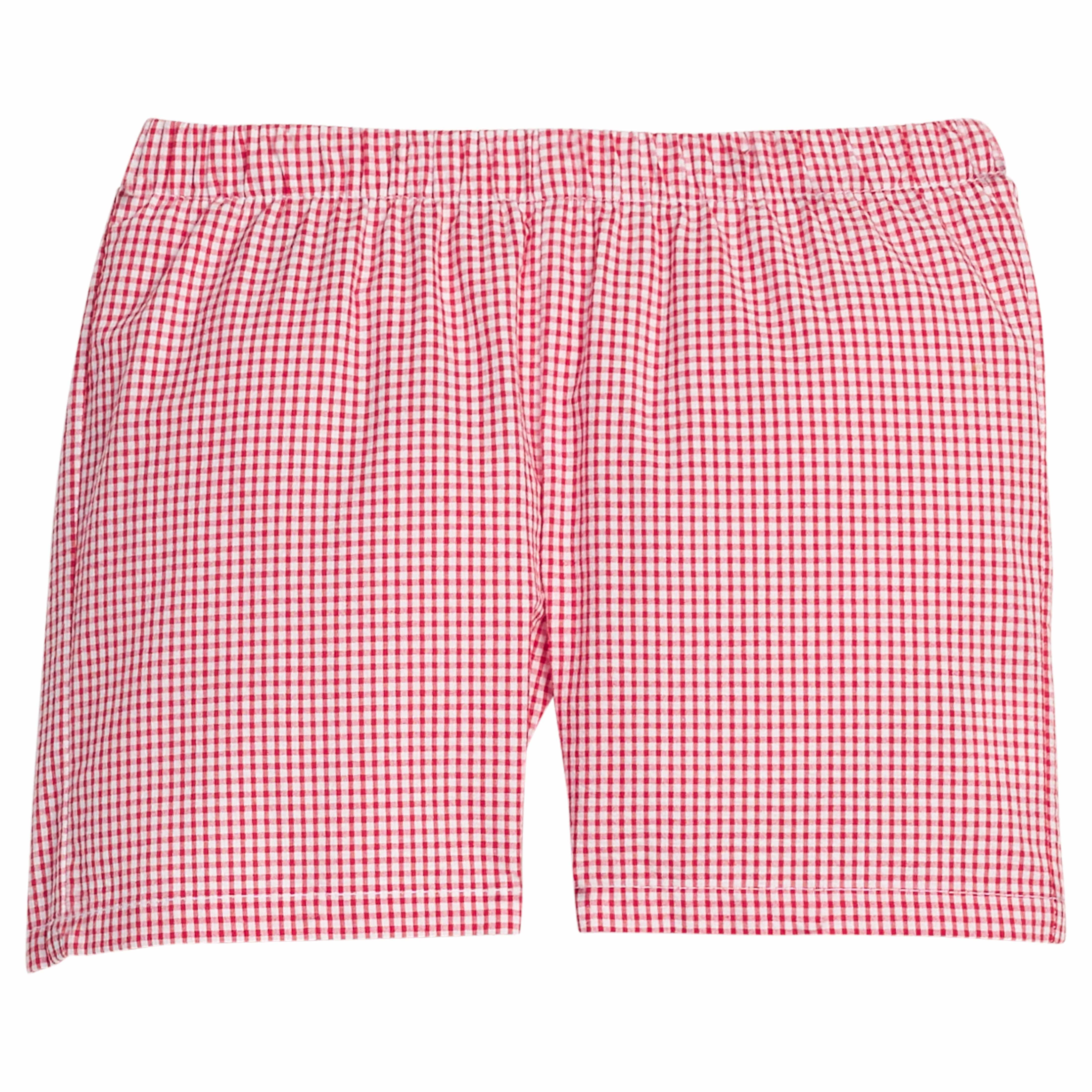 Red Seersucker Gingham