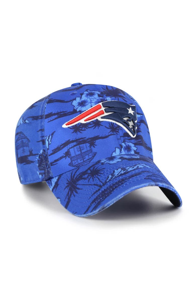 '47 Men's '47  Royal New England Patriots Fiji Clean Up Adjustable Hat, Alternate, color, 