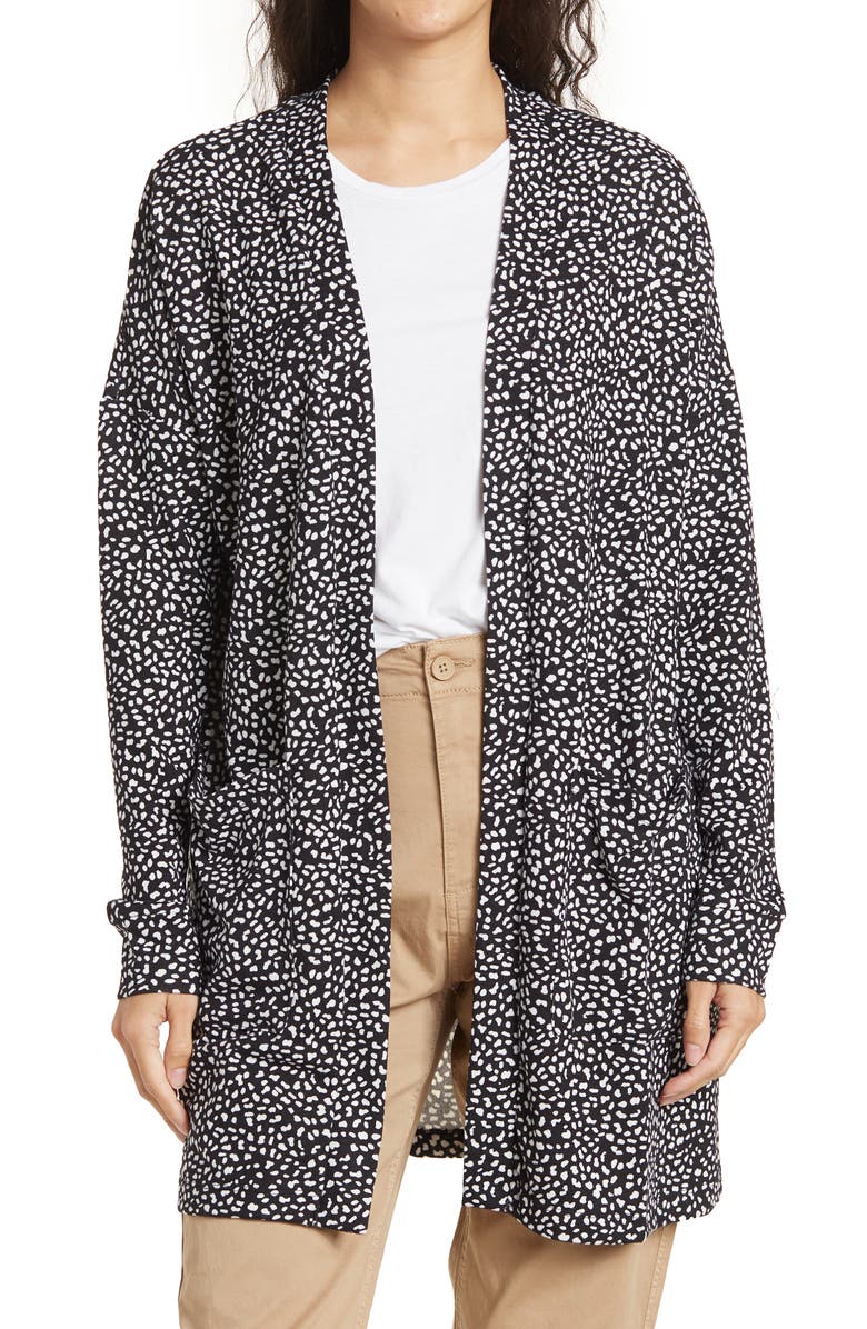 Sanctuary Open Front Jersey Cardigan, Main, color,