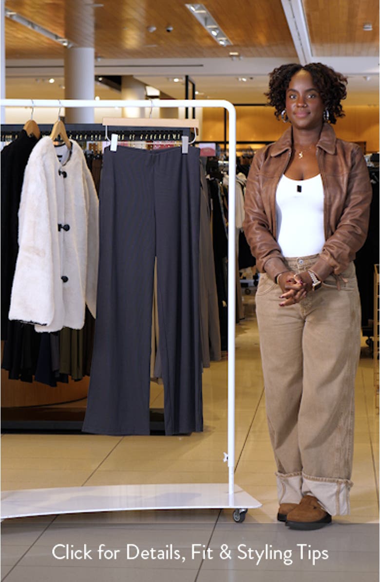 Wide Leg Pull-On Pants, sales video thumbnail