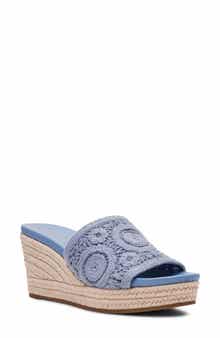 Anne Klein Effy Espadrille Slide Sandal