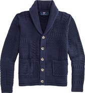 vineyard vines Kids' USA Patchwork Cardigan
