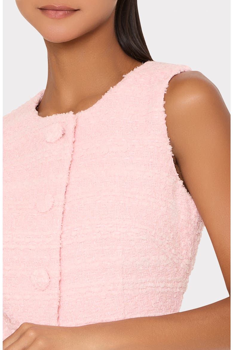 Bryn Tweed Top, Alternate, color, BLUSH