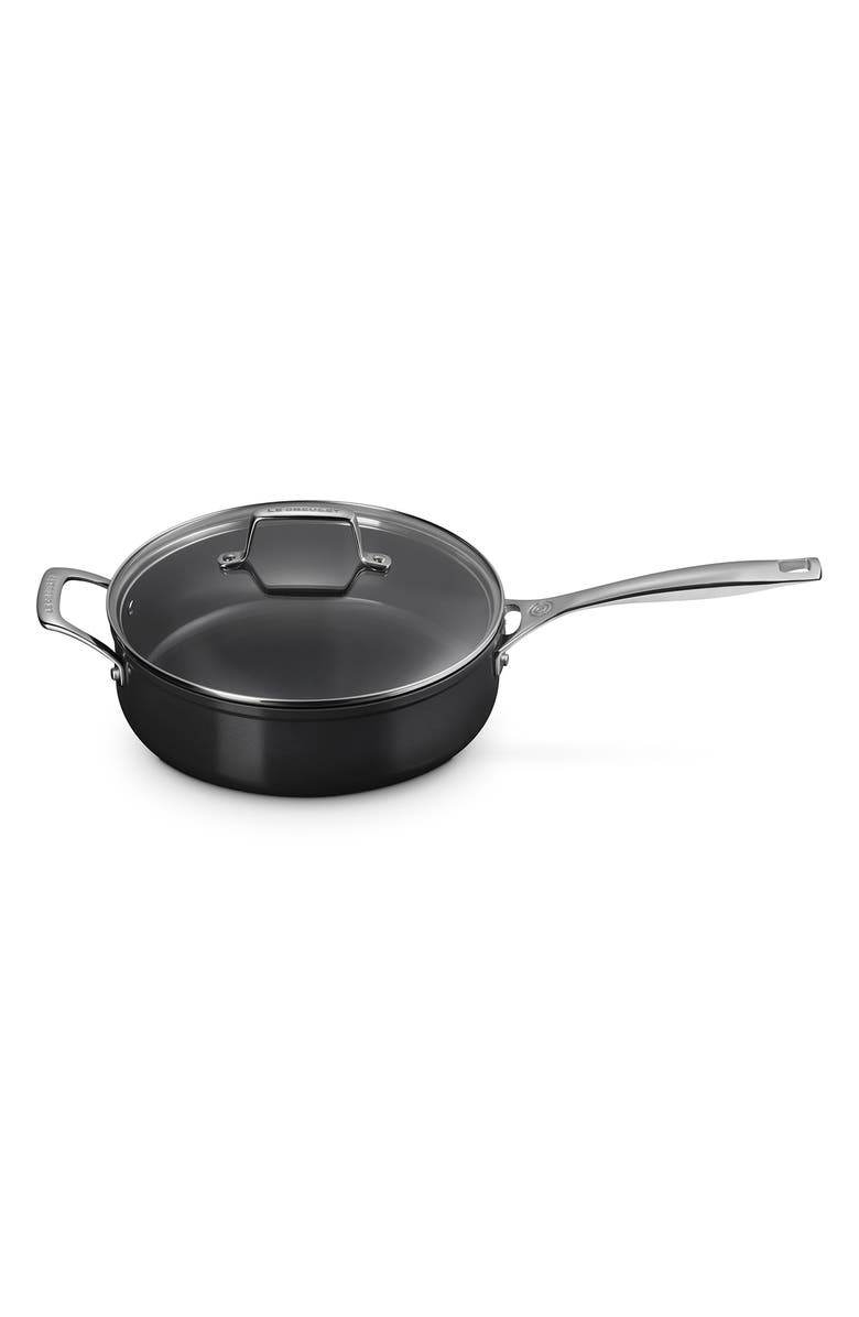 Le Creuset 6-Piece Essential Nonstick Ceramic Cookware Set, Alternate, color, Black