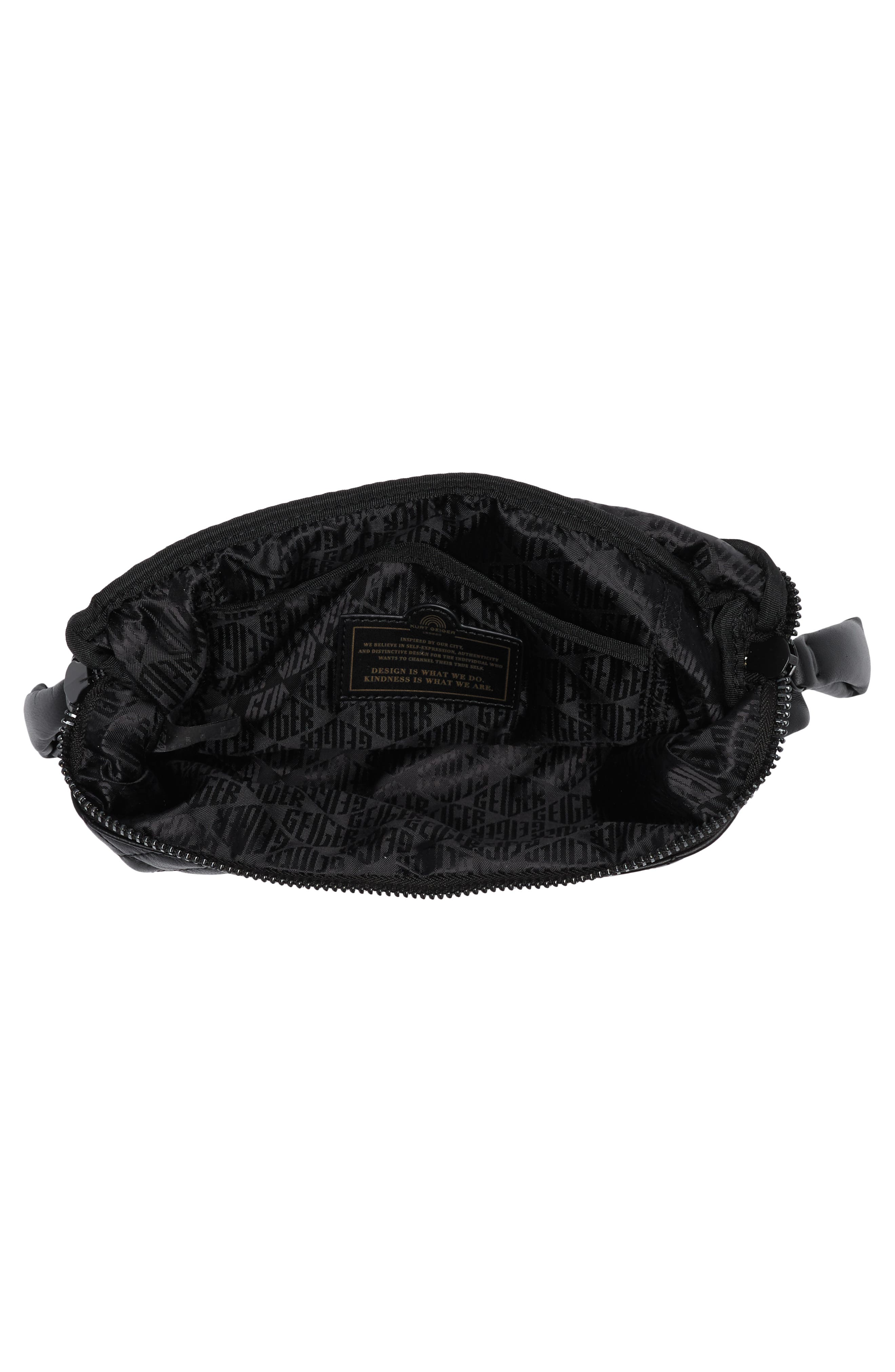 Kurt Geiger London Brixton Quilted Belt Bag, Alternate, color, 