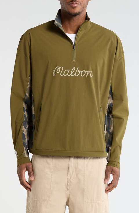 Tour Divot Quarter-Zip Camouflage Jacket