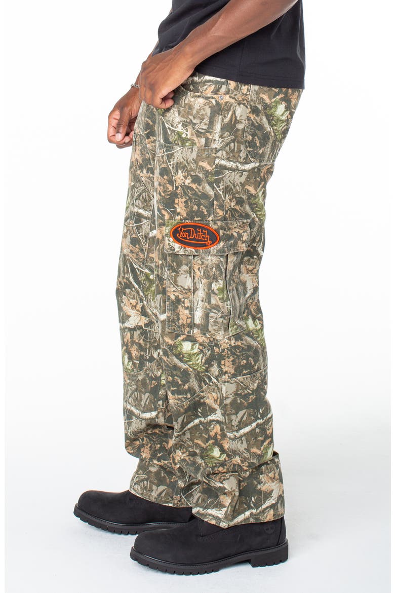 Baggy Straight Double Cargo Hunter Pant, Alternate, color, In the Woods