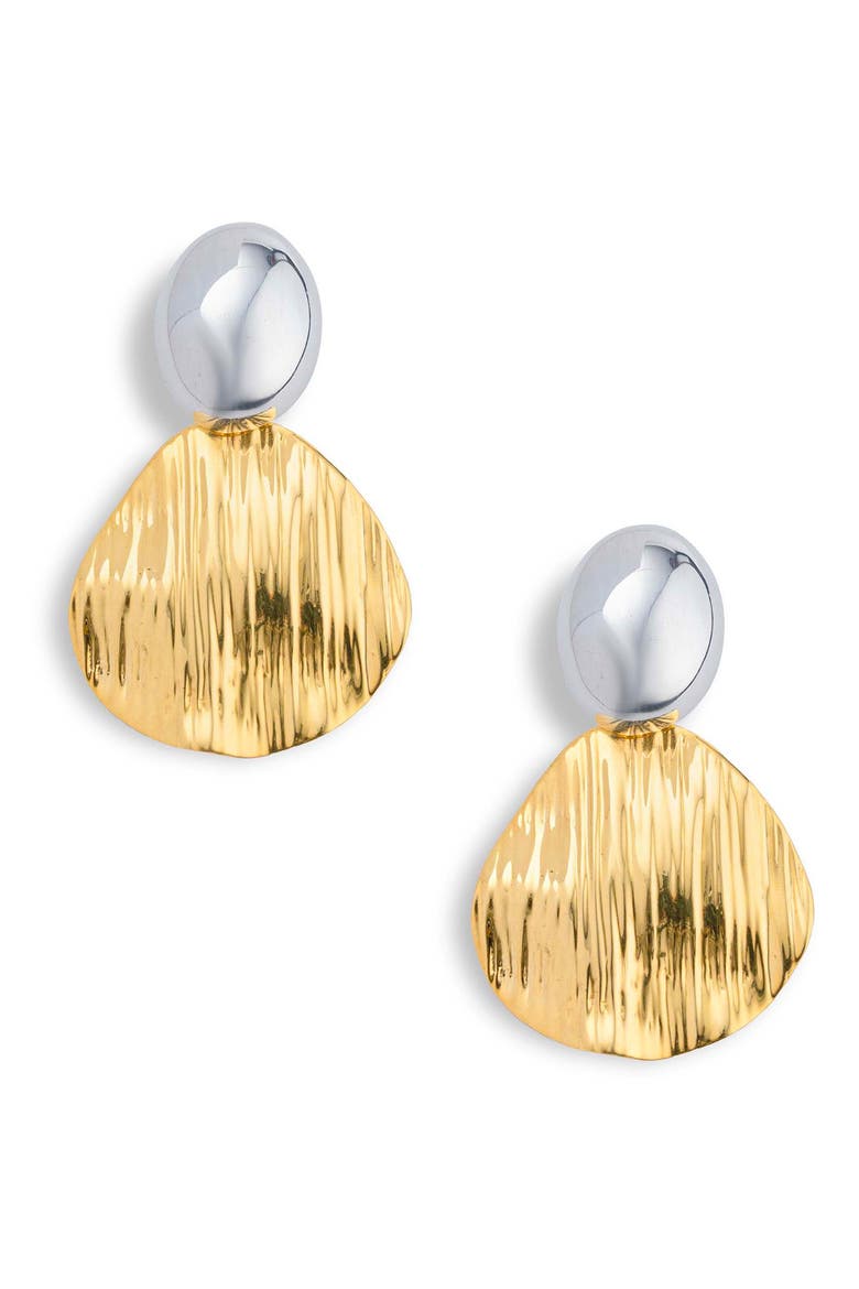 Hana Earrings, Main, color, TWO-TONE