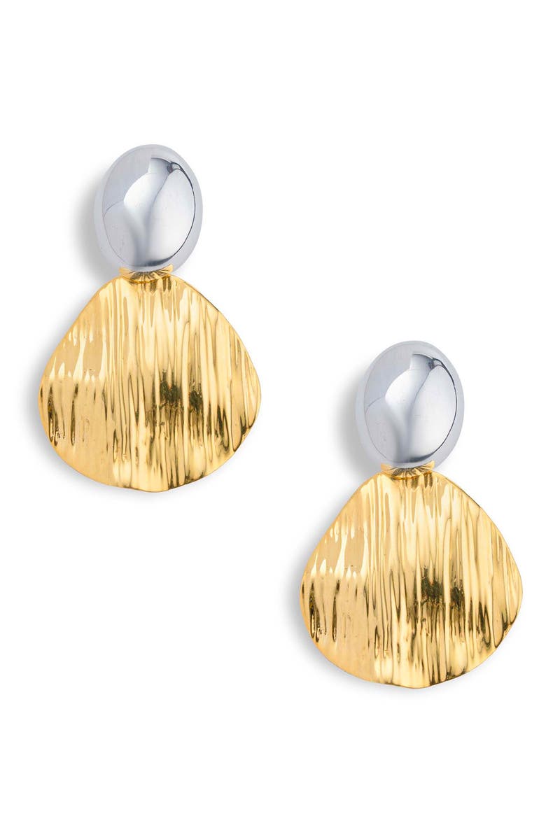 NAVEDA Bloom Hana Front/Back Drop Earrings, Main, color, 