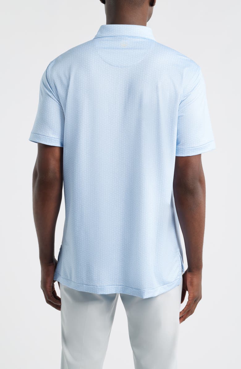 Peter Millar Nautilus Performance Jersey Polo, Alternate, color, Stream Blue