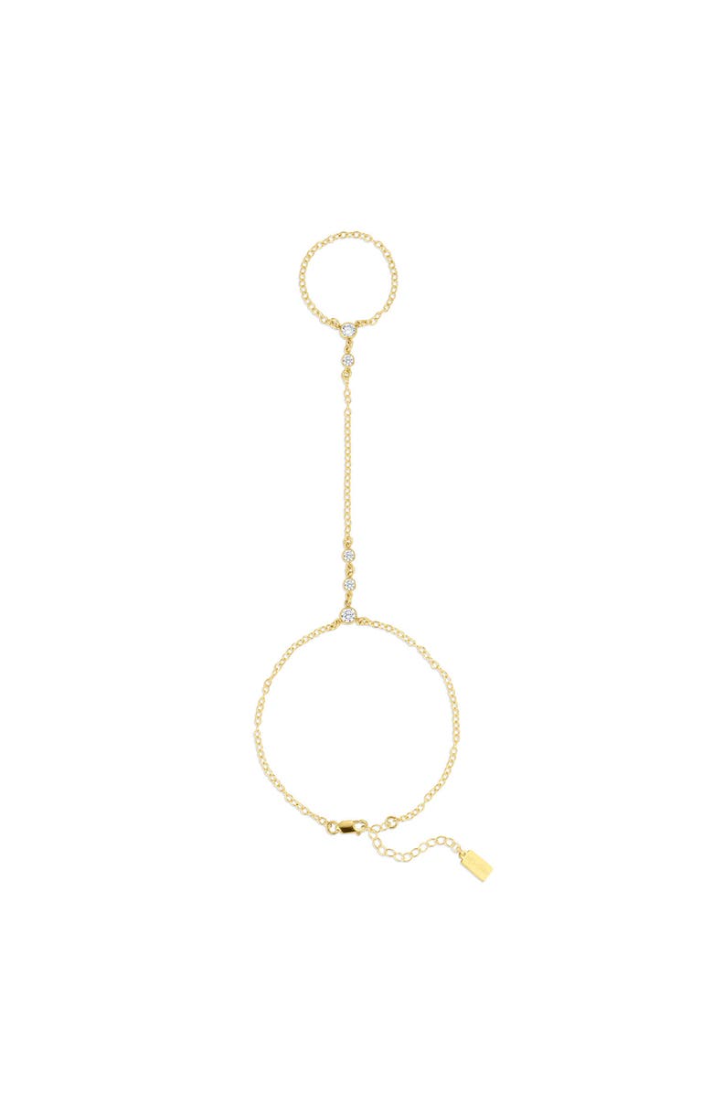 Set & Stones Miley Hand Chain, Main, color, Gold