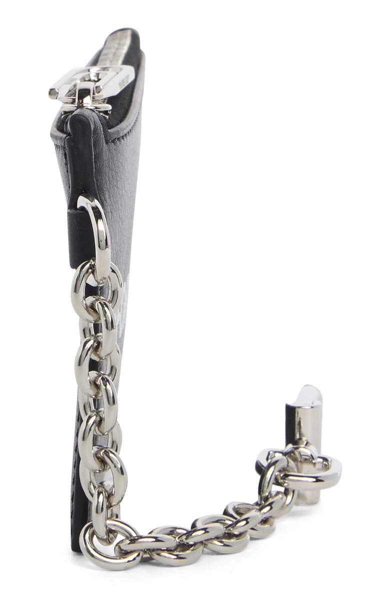 Off-White For Cards Leather Card Case & Key Ring, Alternate, color,