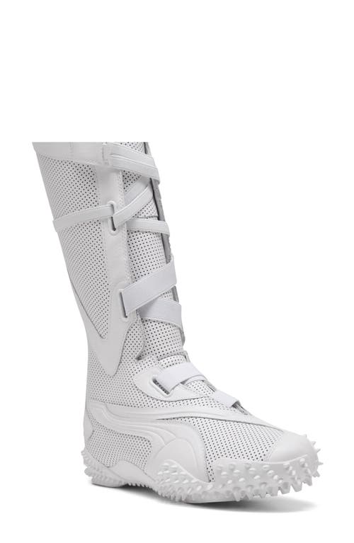 Puma Mostro Leather Women's Boots In  White