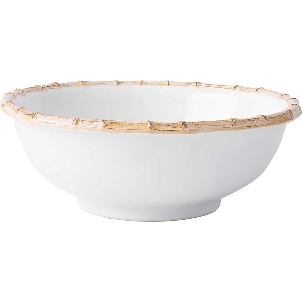 Juliska Classic Bamboo Serving Bowl In Bamboo/natural