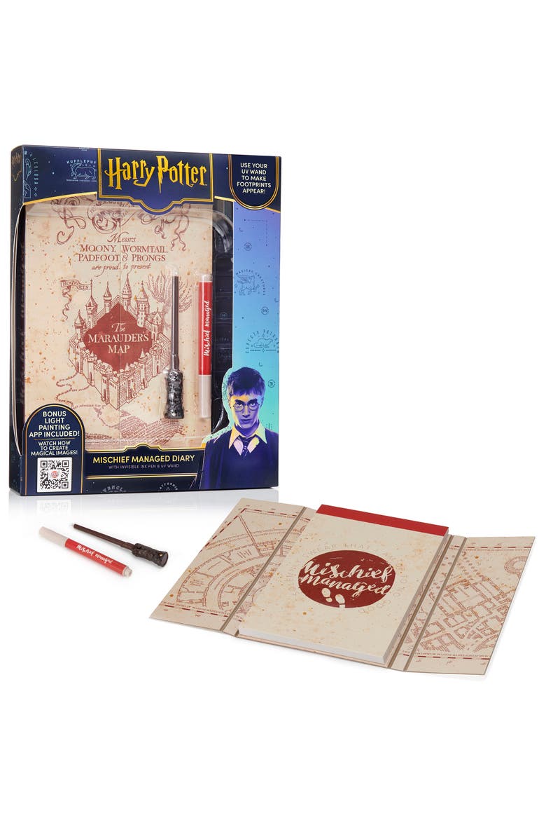 Harry Potter Diary Mischief Managed, Main, color, Multicolored