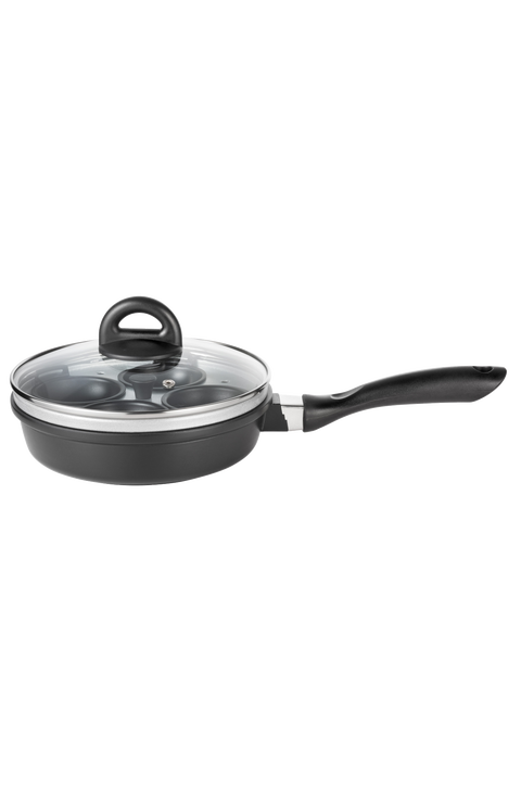 STONE™ 1.3 Qt 4-Egg Poacher with Lid